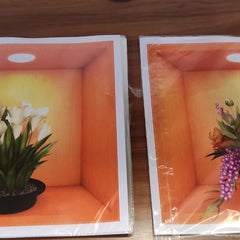 Golden 3D Wall Elegance Sticker