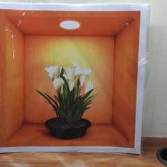 Golden 3D Wall Elegance Sticker